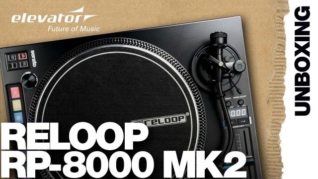 Reloop RP-8000 MK2 - DJ Turntable - Unboxing