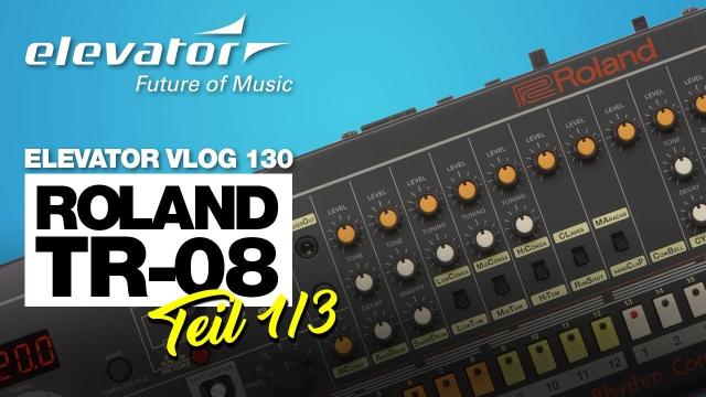 Roland TR-08 - Drum Machine - Test (Elevator Vlog 130 Teil 1 deutsch)