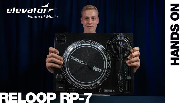 Der erste professionelle 7″ DJ-Plattenspieler | Reloop RP-7