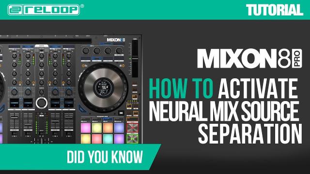 Mixon 8 Pro - How to Activate Algoriddim djay PRO AI Neural Mix™ I Did You Know? (Tutorial)