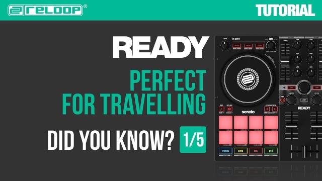 Reloop Ready - Portable Controller for Serato - Perfect for travelling. Did you Know? (Tutorial 1/5)