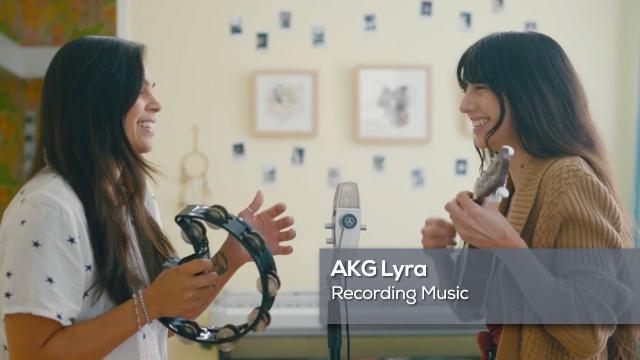 AKG Lyra: Recording Music