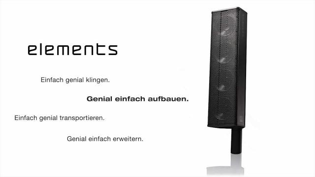 HK AUDIO - ELEMENTS - Genial einfach aufbauen