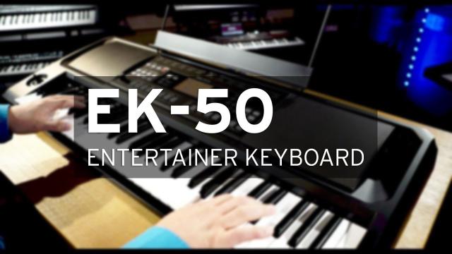 KORG EK-50 Entertainer Keyboard: All Playing, No Talking! Official Video.