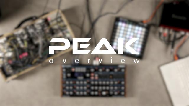 Overview - Peak Tutorials // Novation