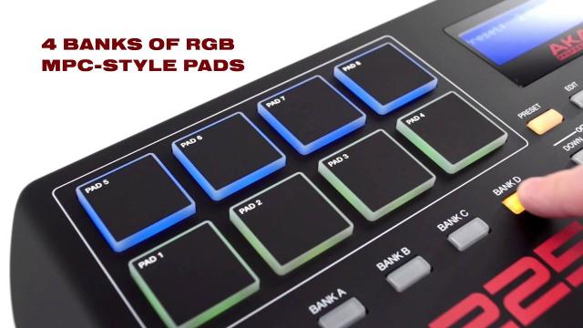 The All-New Akai Professional MPK225 Keyboard & Pad Controller