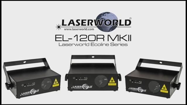 Laserworld EL-120R MKII Show Laser Light | Laserworld Ecoline Series