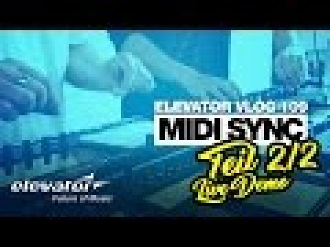 MIDI Sync (Elevator Vlog 109 Teil 2 deutsch Live Demo)