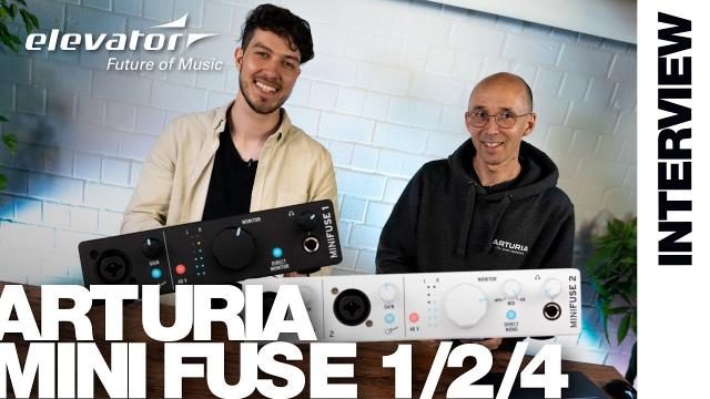 Interview: Arturia MiniFuse 1, 2 & 4 | Portables Solo-Audio-Interface