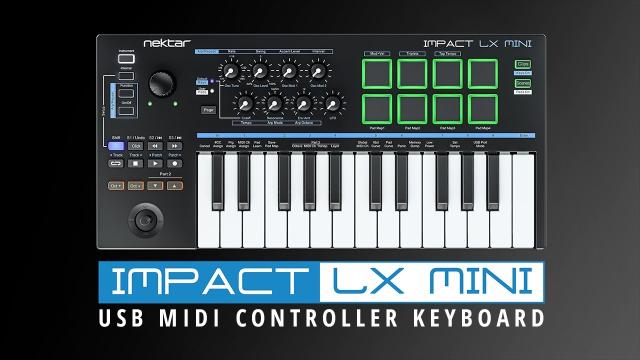 Nektar LX Mini USB MIDI Controller Keyboard