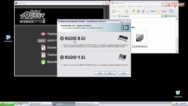 Digital Jockey 2: Tutorial 02 - Traktor Installation (Deutsch)