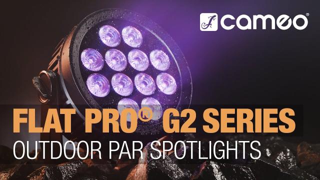 Cameo FLAT PRO® G2 Series - Outdoor Par Spotlights