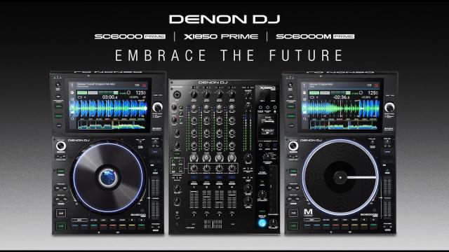 Introducing Denon DJ SC6000 + SC6000M Media Players