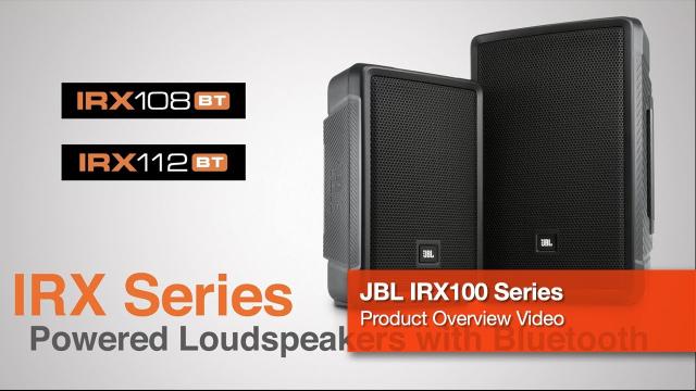 JBL IRX Series Powered Loudspeakers with Bluetooth