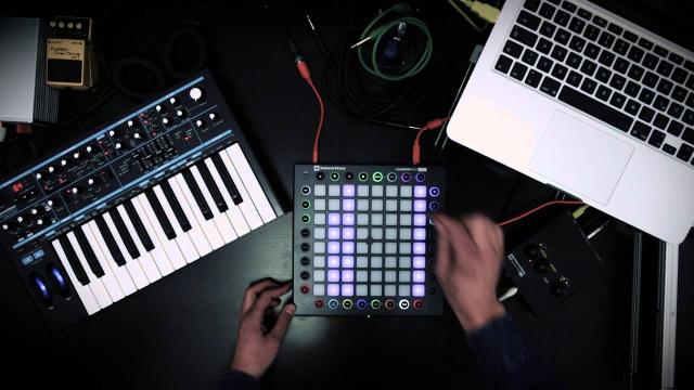 Novation // Launchpad Pro Techno-Jam by Alexander Franz