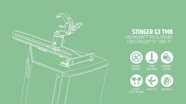 LD Systems STINGER G3 TMB - EasyMount® Truss Mount for Stinger® 12 
