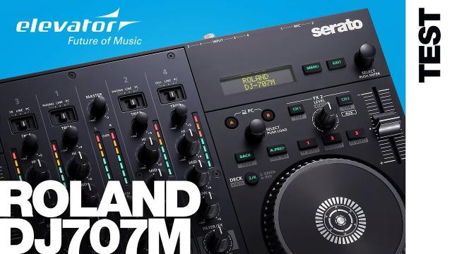 Roland DJ-707M - DJ Controller - Test