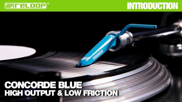 Reloop Concorde Blue Cartridge: High output and low friction