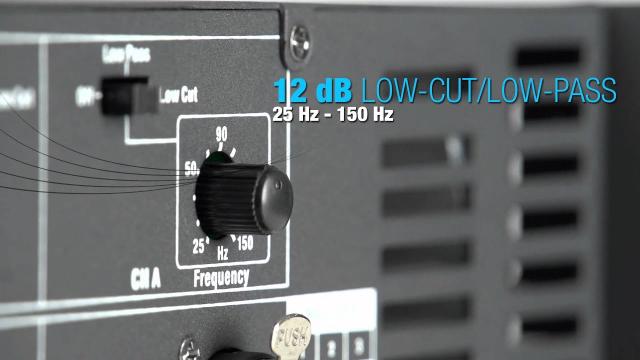 LD Systems DEEP² Series 2400X - PA Power Amp 2 x 1200 W 2 ohms