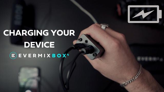 Charging your iOS device EvermixBox4