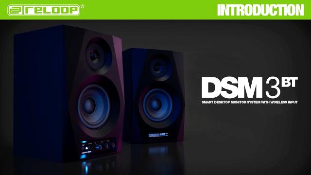 Reloop DSM-3 BT – The Smart desktop monitor system with wireless input (Introduction)