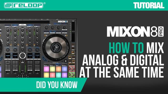 Mixon 8 Pro - How to Mix Analog & Digital at the Same Time I Did You Know? (Tutorial)
