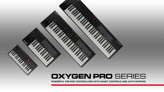 M-Audio || Introducing the All-New Oxygen Pro Series