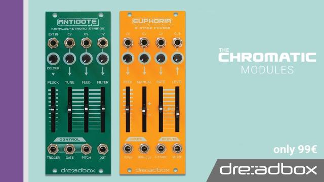 2 New Chromatic Modules by Dreadbox // Antidote & Euphoria