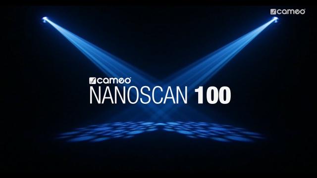 Cameo NanoScan 100 - LED Mini Gobo Scanner 10W