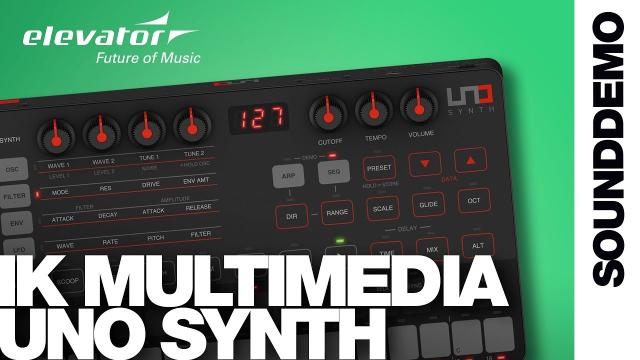 IK Multimedia UNO Synth - Synthesizer - Sound Demo (no talking)