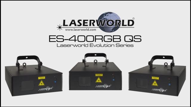 Laserworld ES-400RGB QS Show Laser Light | Laserworld Evolution Series