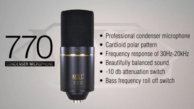 MXL 770 - Condenser Microphone