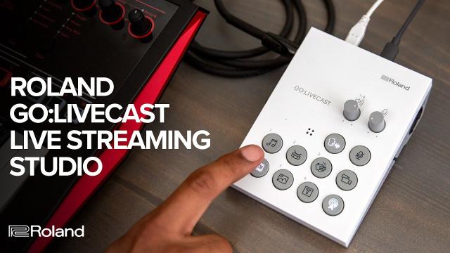 Roland GO:LIVECAST Live Streaming Studio for Smartphones