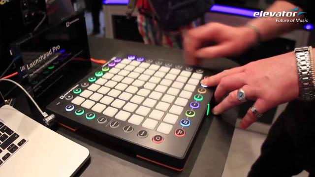 Elevator @ Musikmesse 2015: Novation Launchpad Pro mit Sounddemo (deutsch)