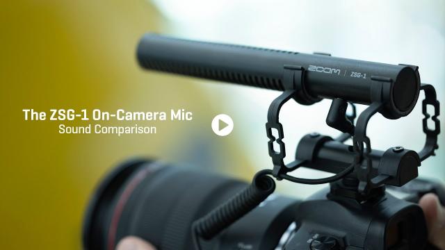 The Zoom ZSG-1 On Camera Mic - Sound Comparison