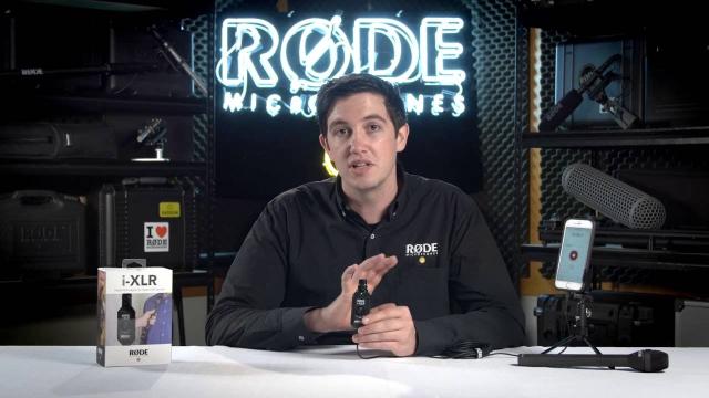 RØDE i-XLR and RØDE Reporter App Features and Specifications