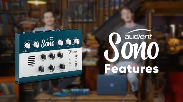 Audient Sono Features - Guitar Recording Interface