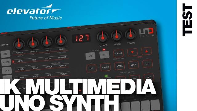 IK Multimedia UNO Synth - Synthesizer - Test