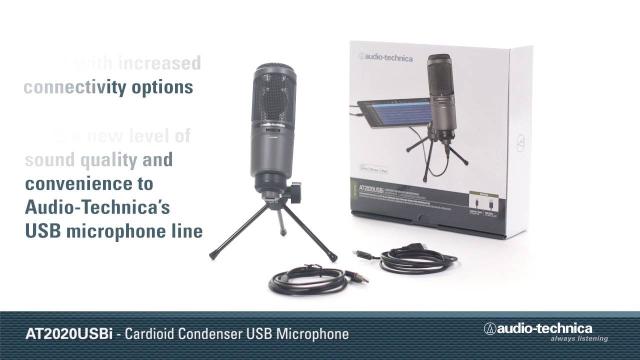 AT2020USBi Overview | Cardioid Condenser USB Microphone