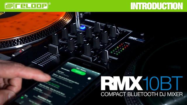 Reloop RMX-10 BT - Compact Bluetooth DJ Mixer (Introduction)