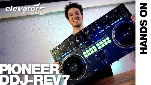 Hands On: Pioneer DJ DDJ REV7 | 2-Kanal Profi DJ-Controller mit motorisierten Jogwheels