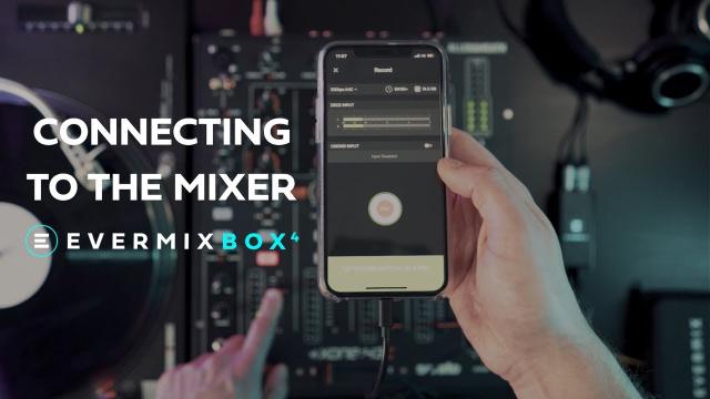 Record your DJ Set with the EvermixBox4: Connecting to the mixer