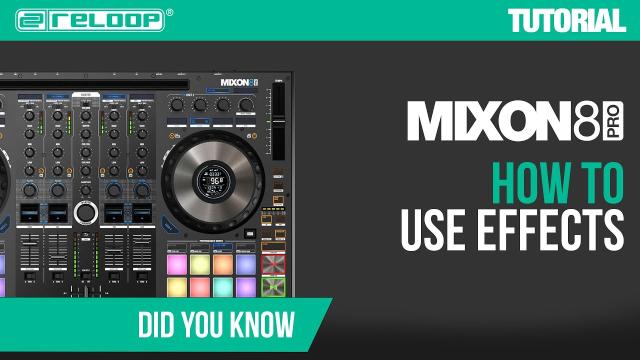 Mixon 8 Pro - How to use Effects I Did You Know? (Tutorial)