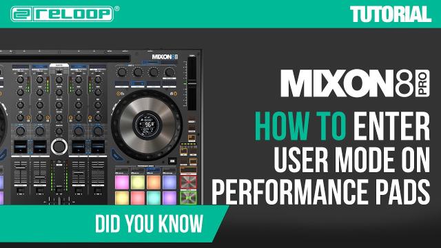 Mixon 8 Pro - How to Enter User Mode on Performance Pads I Did You Know?(Tutorial)