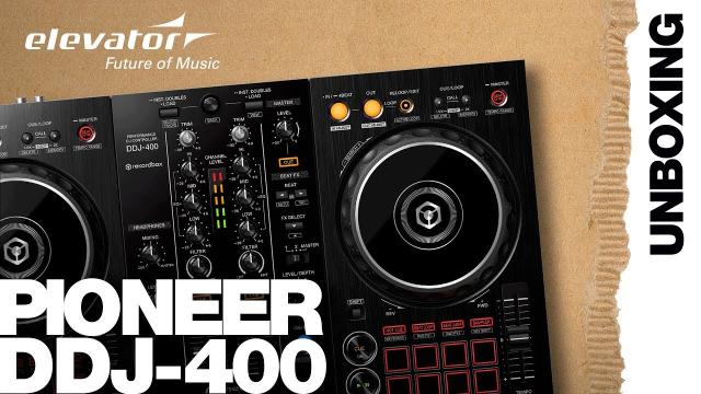 Pioneer DDJ-400 - DJ Controller - Unboxing (Elevator Vlog deutsch)