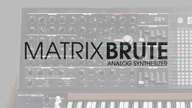 NAMM 2016 - Arturia MatrixBrute Preview