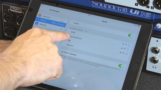 Soundcraft Ui12 / Ui16 – Installation & erste Schritte