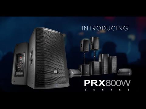 Introducing the PRX800W Series Portable PA with Wireless App Control