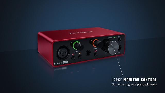 Focusrite // Scarlett 3rd Generation - Solo Studio