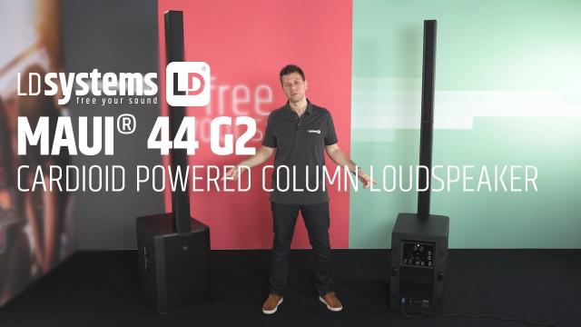 LD Systems MAUI 44 G2 - Cardioid powered Column Loudspeaker